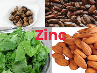 Zinc : Nutrition, Benefits, Sources