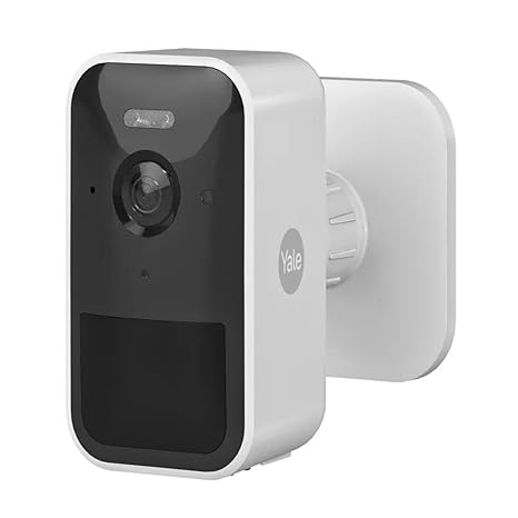 Yale Smart Outdoor Camera With Night Vision, Self Monitoring, Motion Sensor Wifi