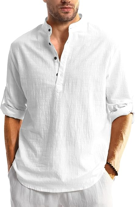 Solid Regular Fit Dress Shirt For Men