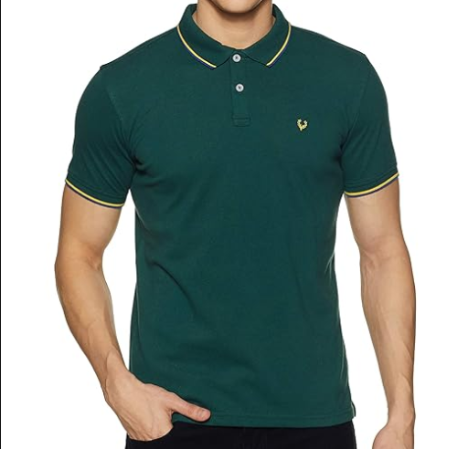 Allen Solly Solid Regular Fit Polo For Men